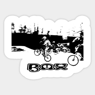 bmx race Sticker